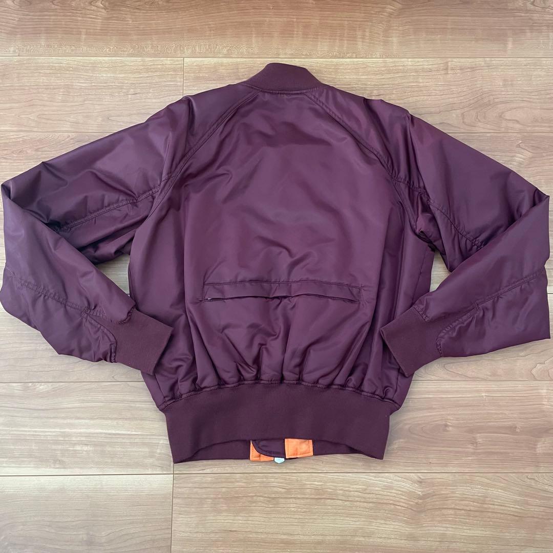 美品‼️Fear of God　Bomber Jacket　MA-1　ワインレッド