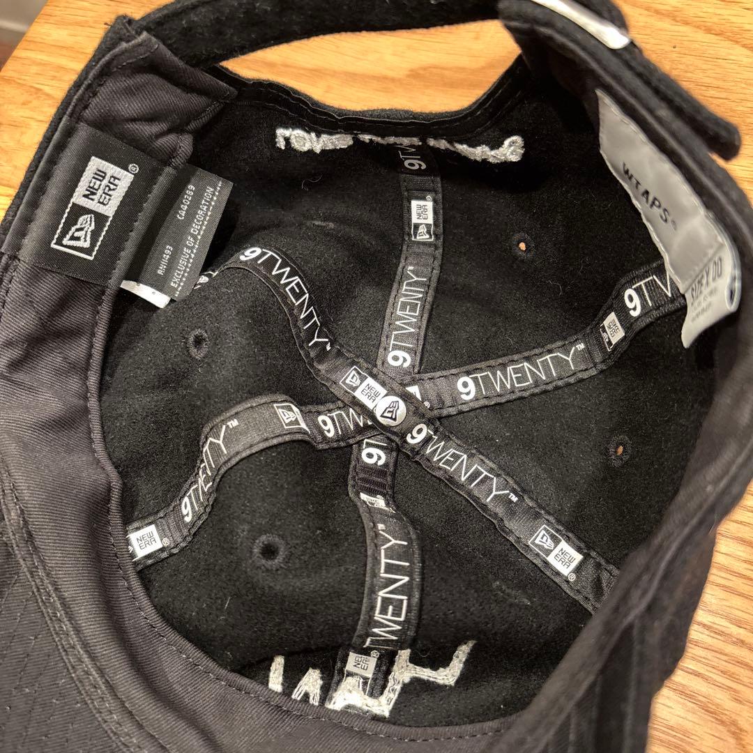 まる　WTAPS 24AW NEWERA 9TWENTY CAP ブラック