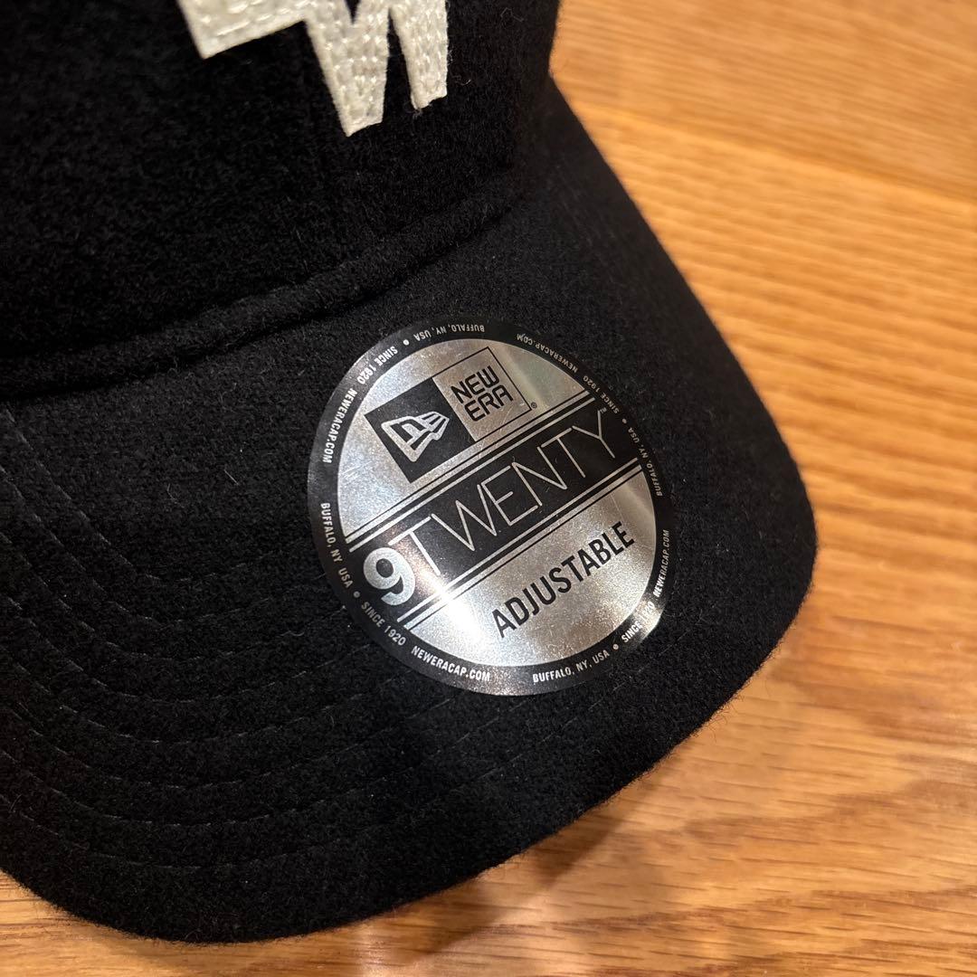 まる　WTAPS 24AW NEWERA 9TWENTY CAP ブラック