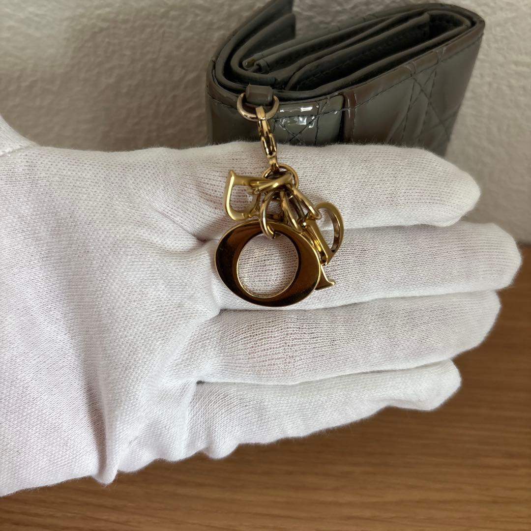 【DIOR】レディーディオール三つ折り財布