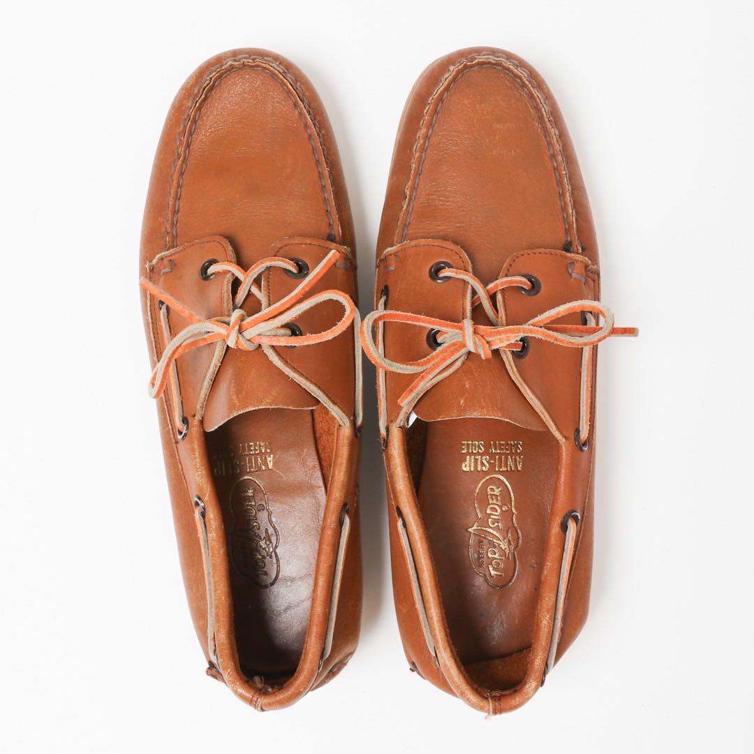 1980’s SPERRY TOP SIDER レザーデッキモカシン
