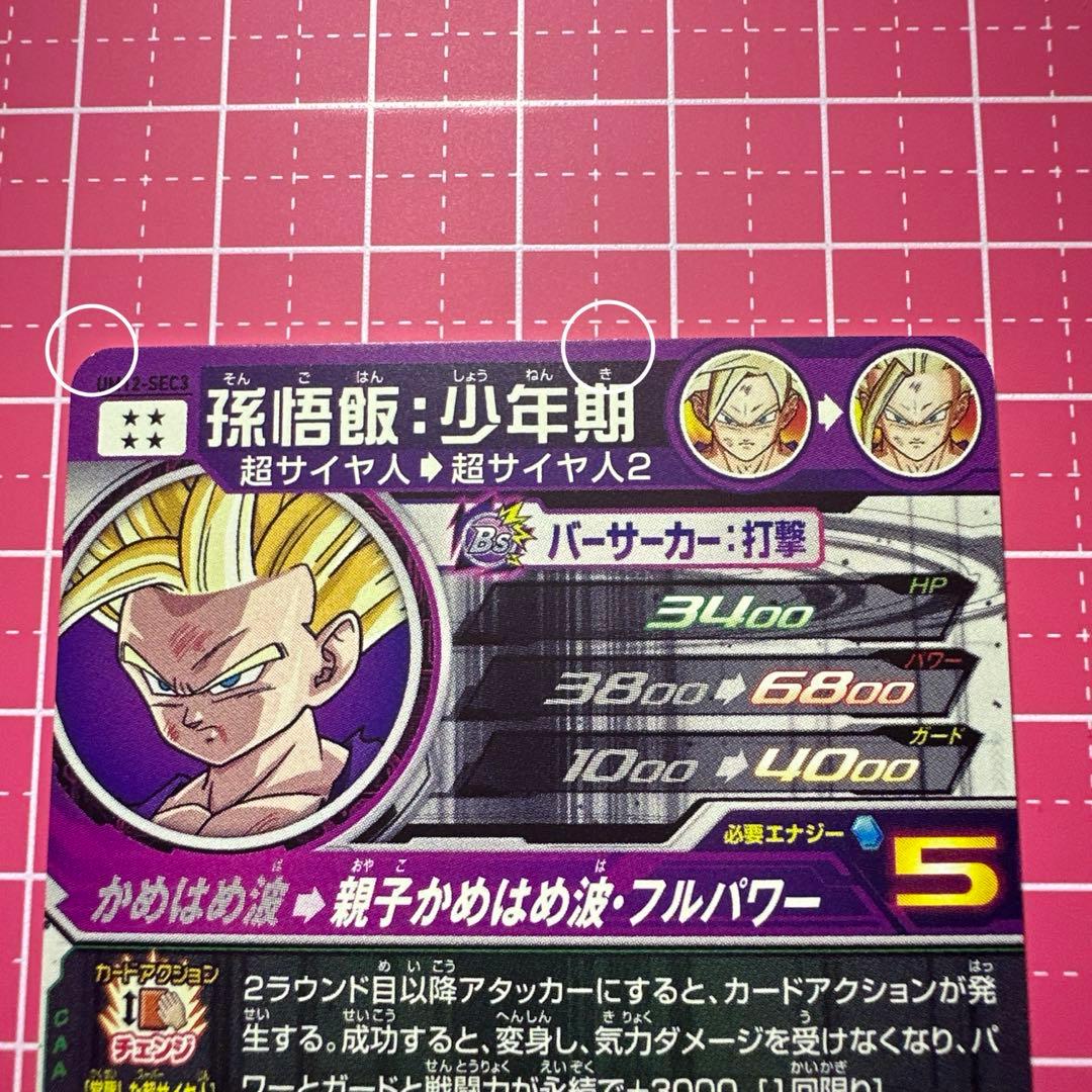 ドラゴンボールヒーローズ SEC 【UGM4/UGM10/UM9/UM12】