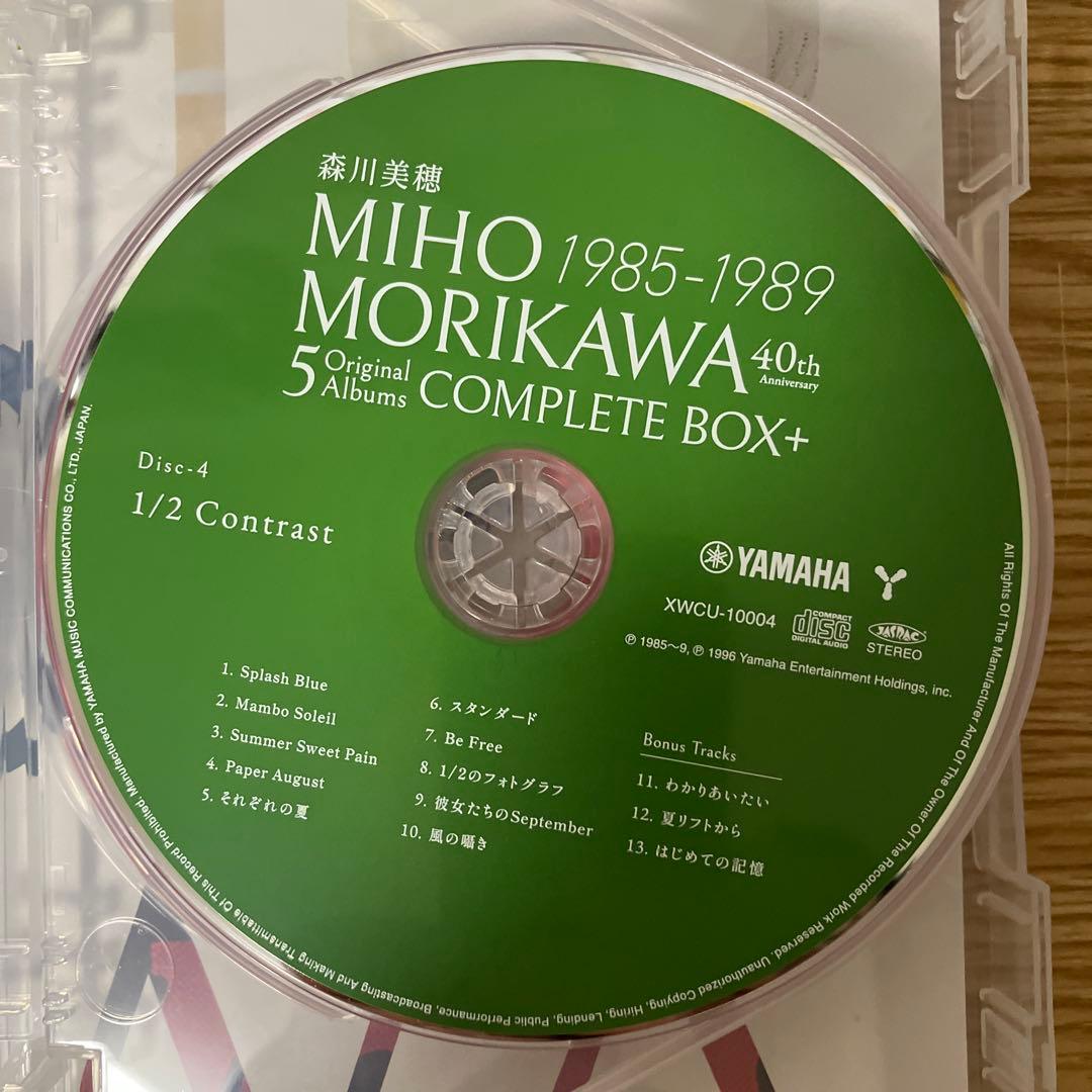 DVD　森川美穂　５　Original Albums COMPLETE BOX