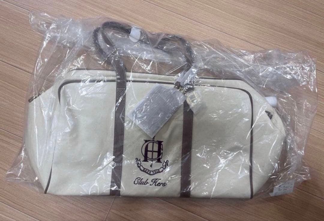 her lip to ノベルティClub Hers Boston Bag