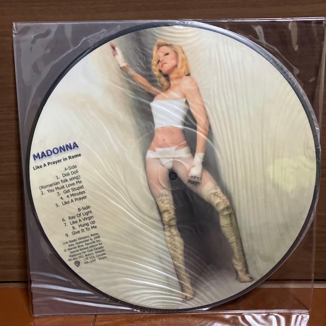 MADONNA マドンナ　　ファンクラブ限定ピクチャーレコード