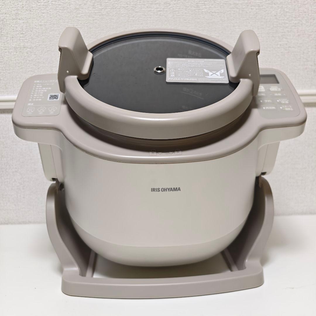 アイリスオーヤマシェフドラム 自動かくはん式調理機　リニューアル品 時短家電