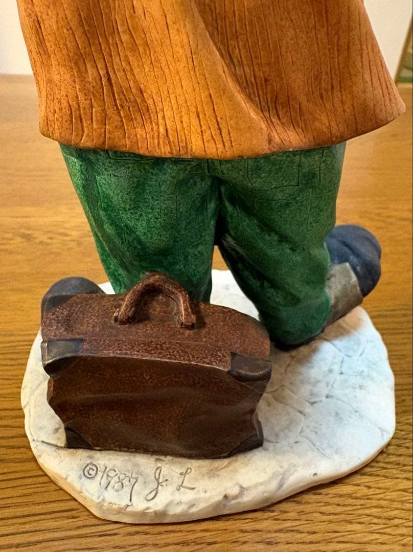 専用　アコーディオンを弾くピエロ　置物　アンティーク　ジャズセット