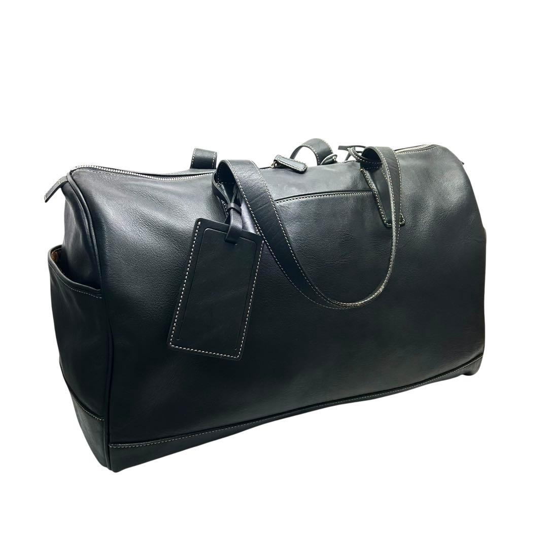 COACH コーチ　OLD COACH ボストンバッグ　本革　レザー　黒　大容量