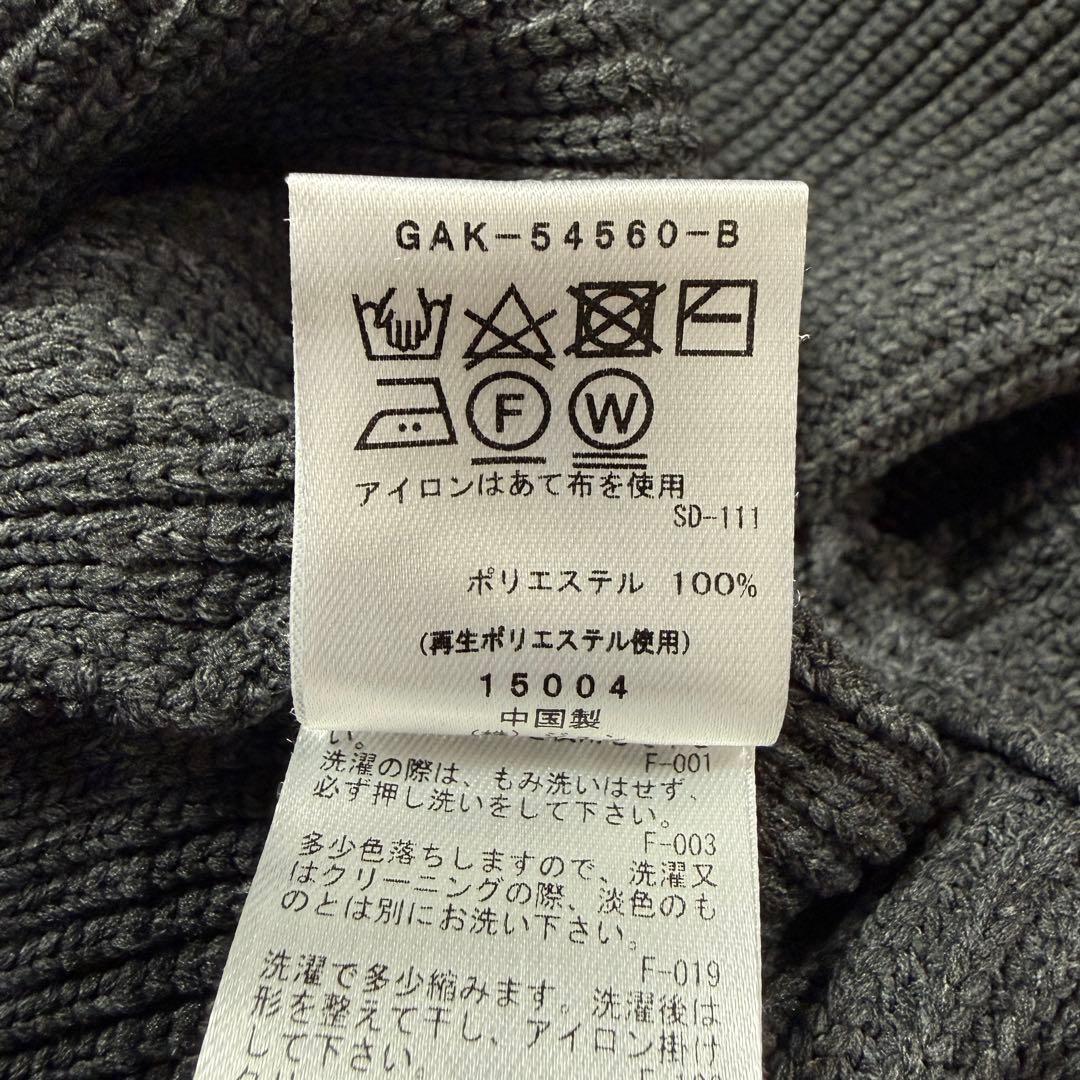 アダムエロペ BIGボタン ニットカーディガン 春 F チャコール