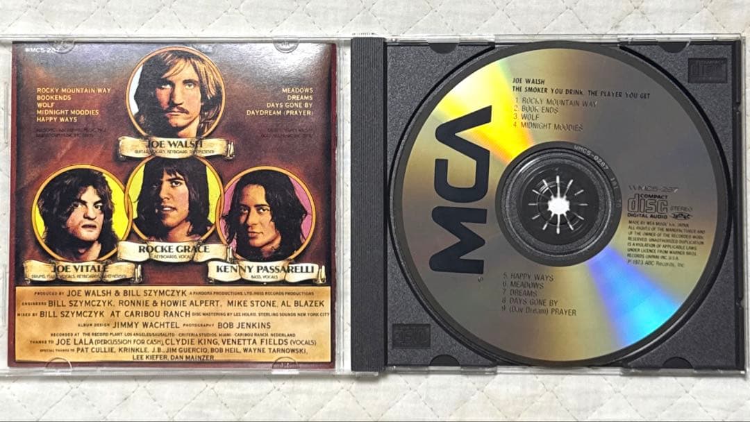 帯付き！国内盤！Joe Walsh / ジョー・ウォルシュ・セカンド
