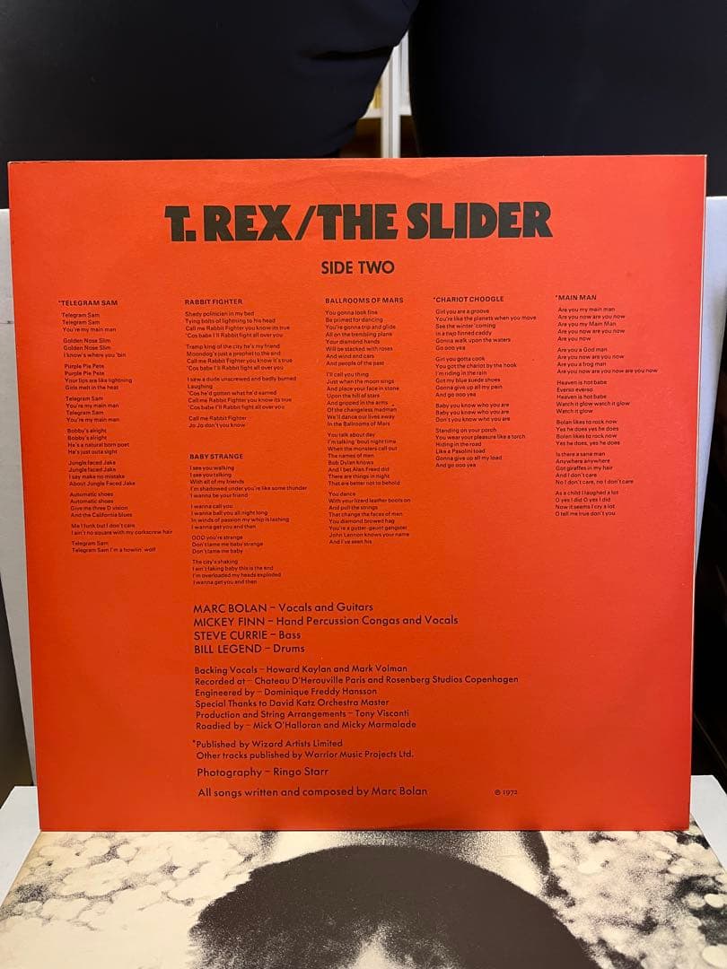 T.Rex The Slider UKオリジナル盤