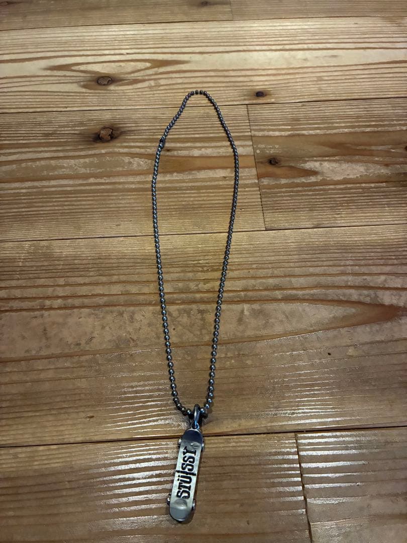 STÜSSY スケートボード ネックレス