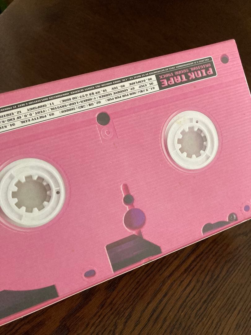 f(x) PINK TAPE CD クリスタルトレカ