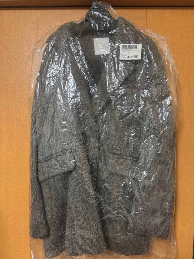 ジャケット・アウター CLANE MIX SHAGGY OVER TAILORED JACKET