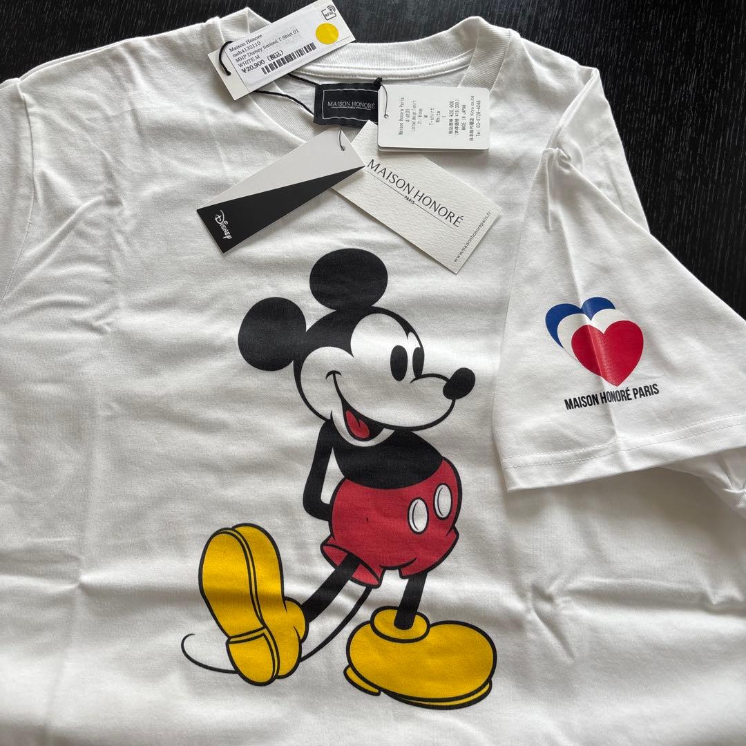 MAISON HONORE ミッキーマウス Tシャツ