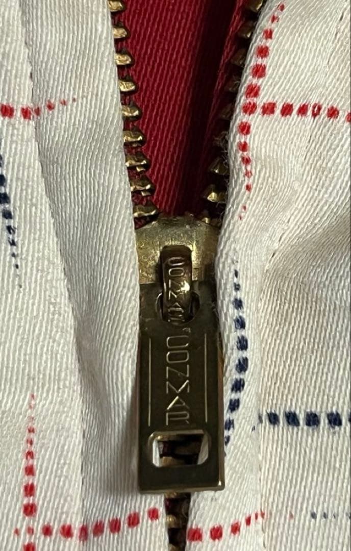 【レア】50s レーヨンギャバ ジャケット カスリ ネップ