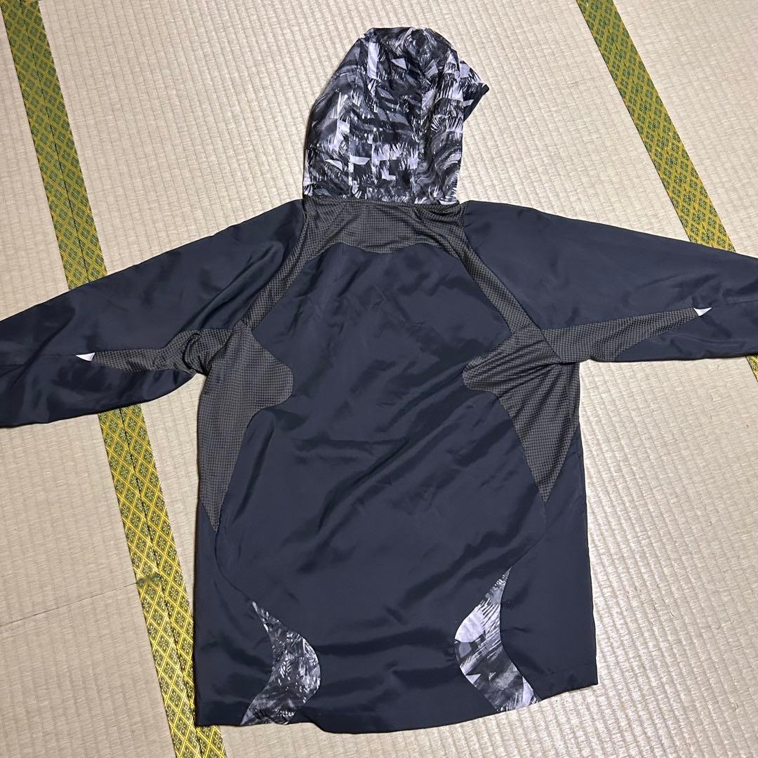 OAKLEY オークリー　ナイロン　ジャージ　上下　セットアップ　ダークグレー