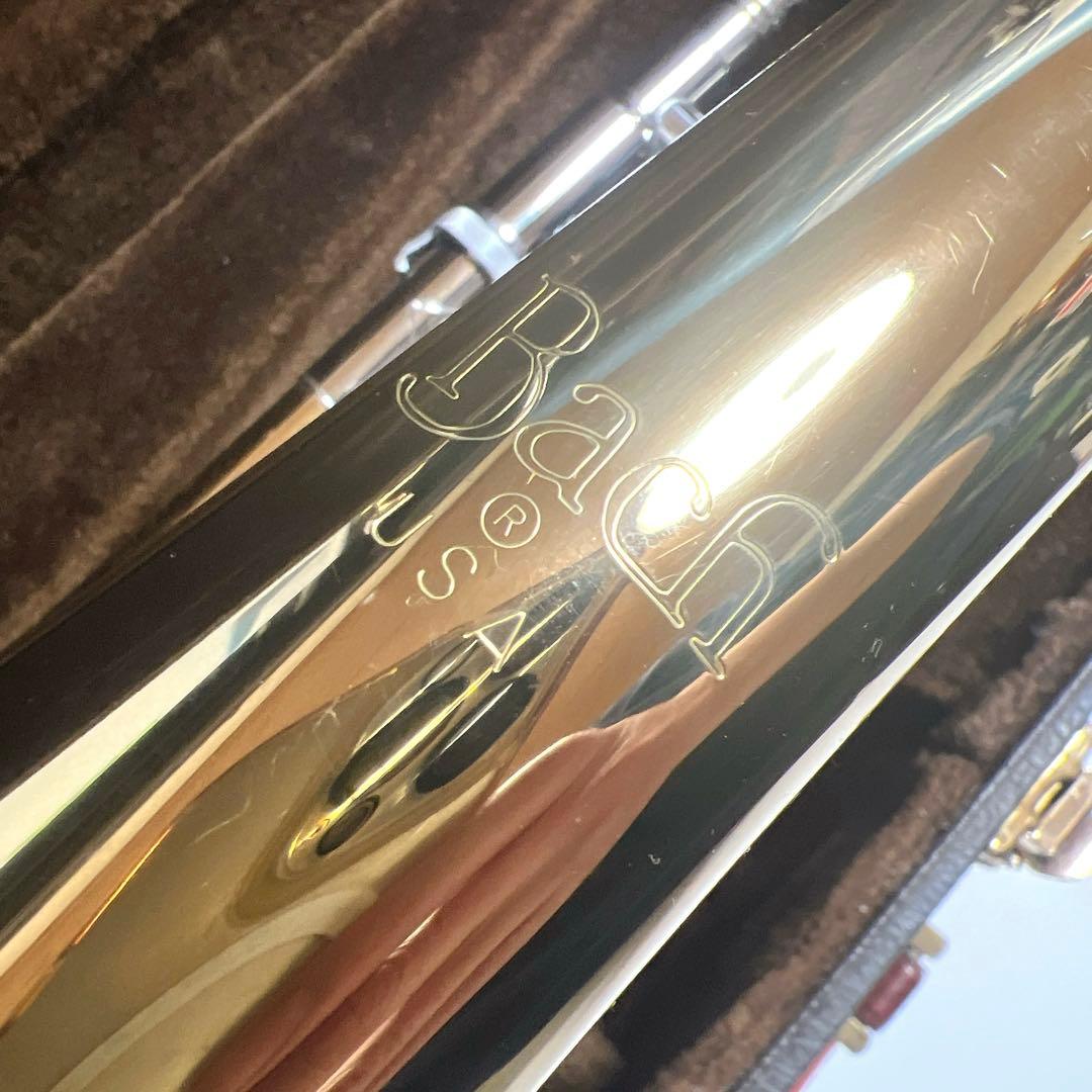 【良品】Bach USA テナーバストロンボーン　吹奏楽　管楽器　バック