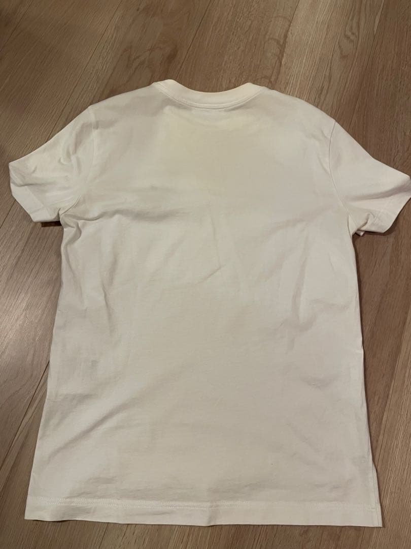 PRADA 刺繍ロゴ ホワイト TシャツXS白半袖