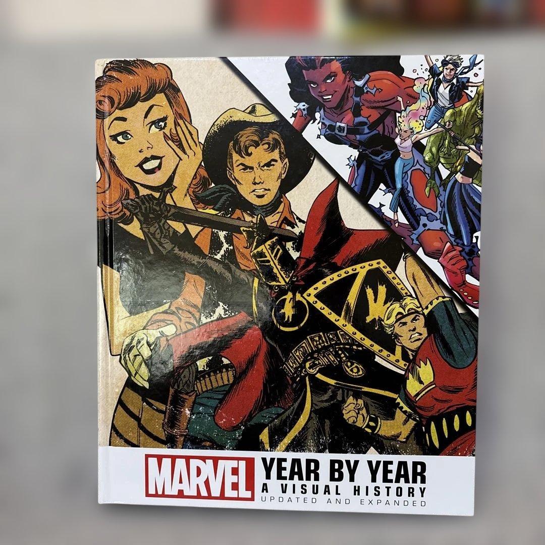 アート・デザイン・音楽 MARVEL YEAR BY YEAR A VISUAL HISTORY