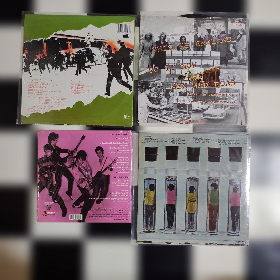 ザ・クラッシュ　x ray spex ジョニーサンダース　レコード