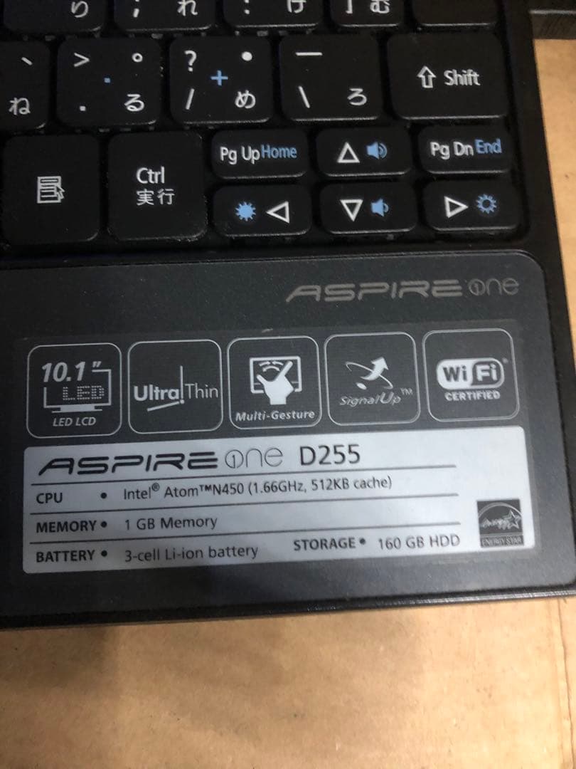 その他ノートPC本体 Aspire one series  PAV70