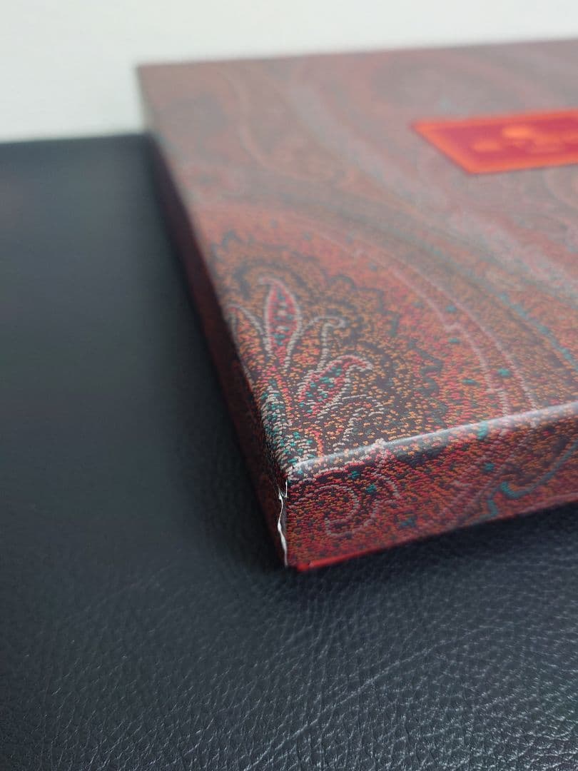 エトロ　ETRO　ストール　ショール　箱付き　ペイズリー　カシミヤ　シルク　小判