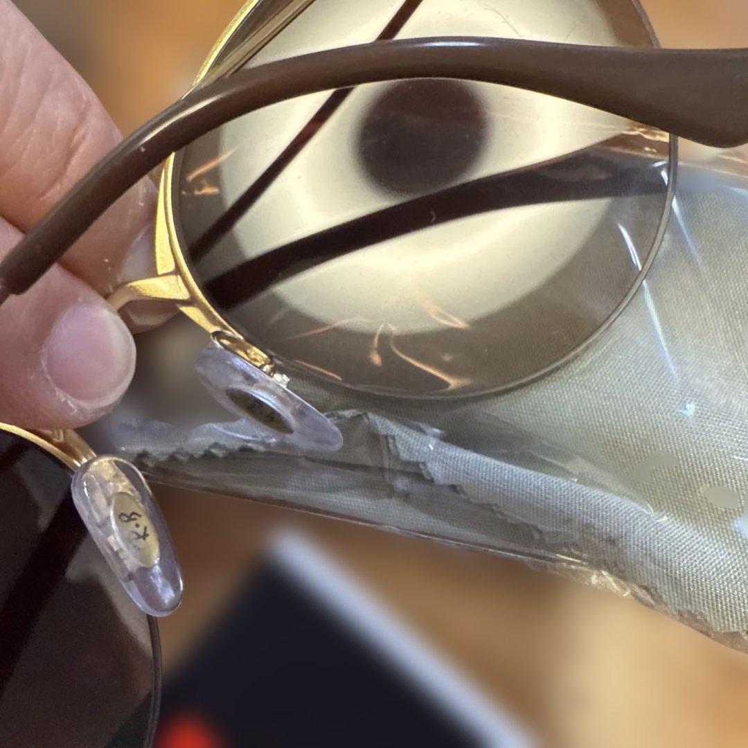 新品！Ray-Ban ブラウン ラウンド サングラス