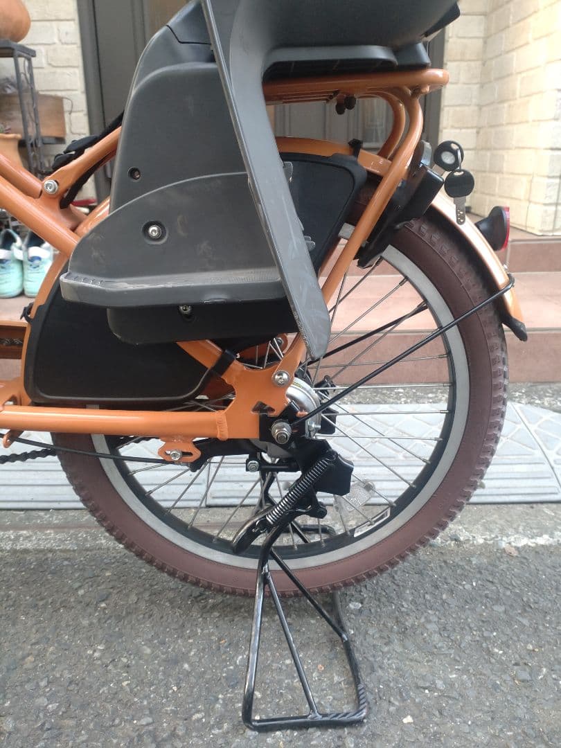 商談中★直接引渡可【ビッケBikkeポーラー】電動アシスト自転車★３人乗子供乗