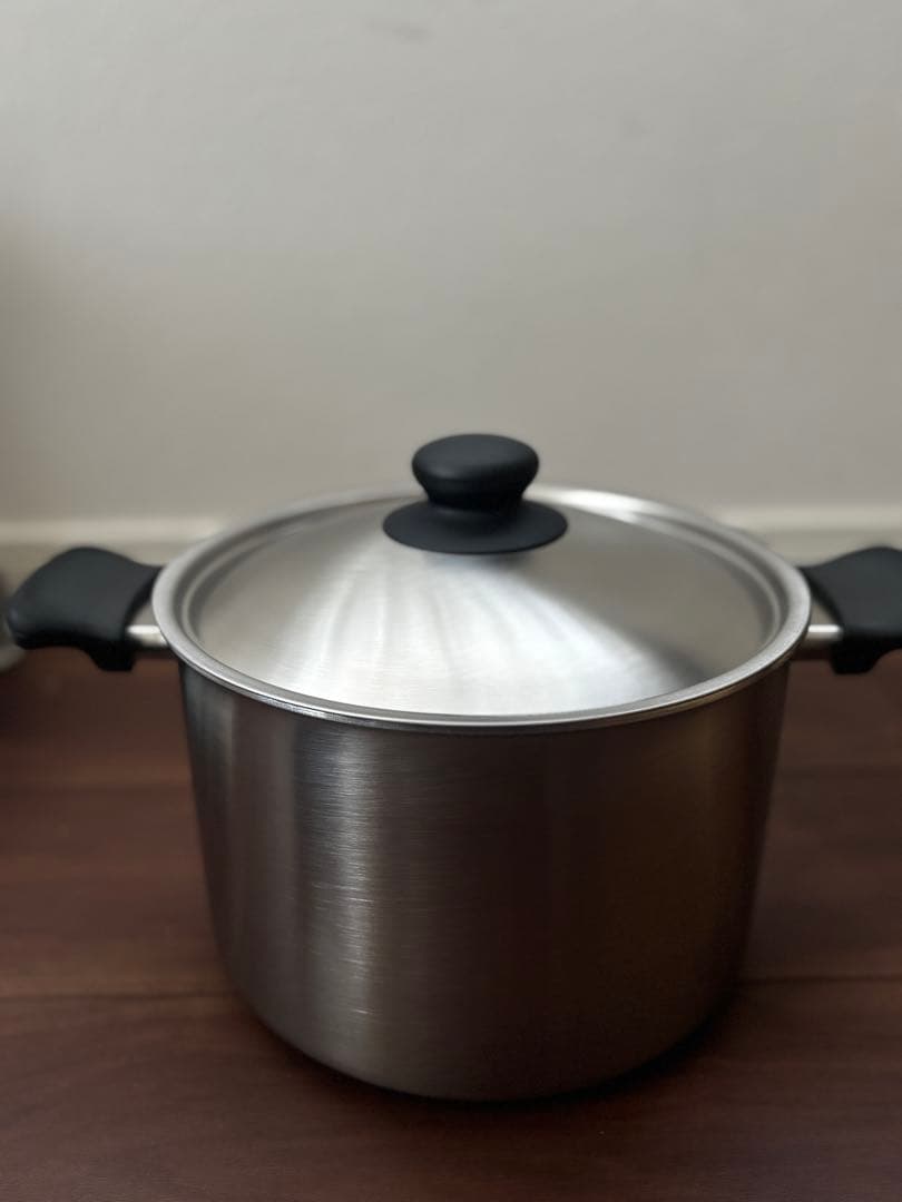 【未使用】柳宗理 両手鍋　深型 22cm