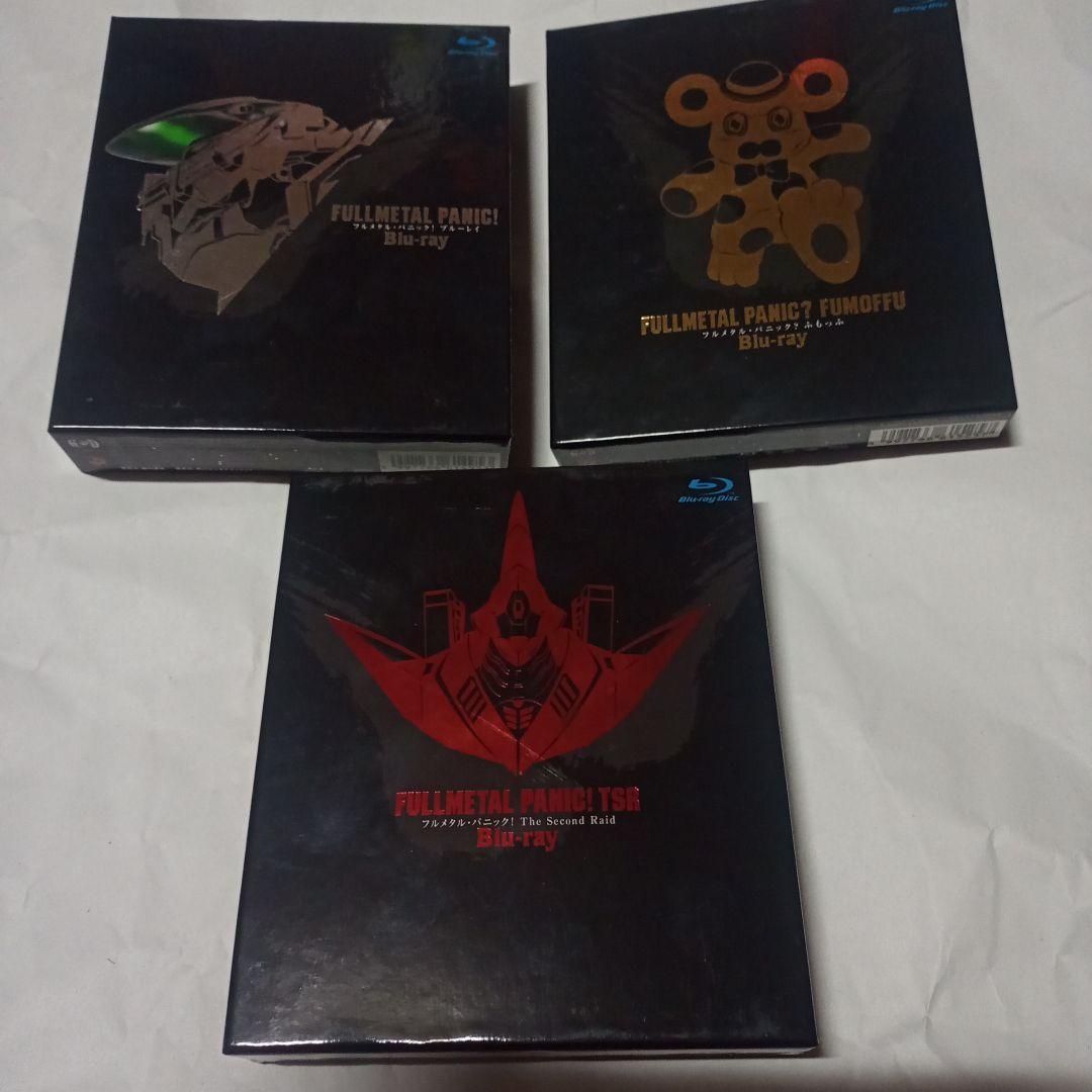 フルメタル・パニック! 初回限定生産Blu-ray BOX 3作品分セット