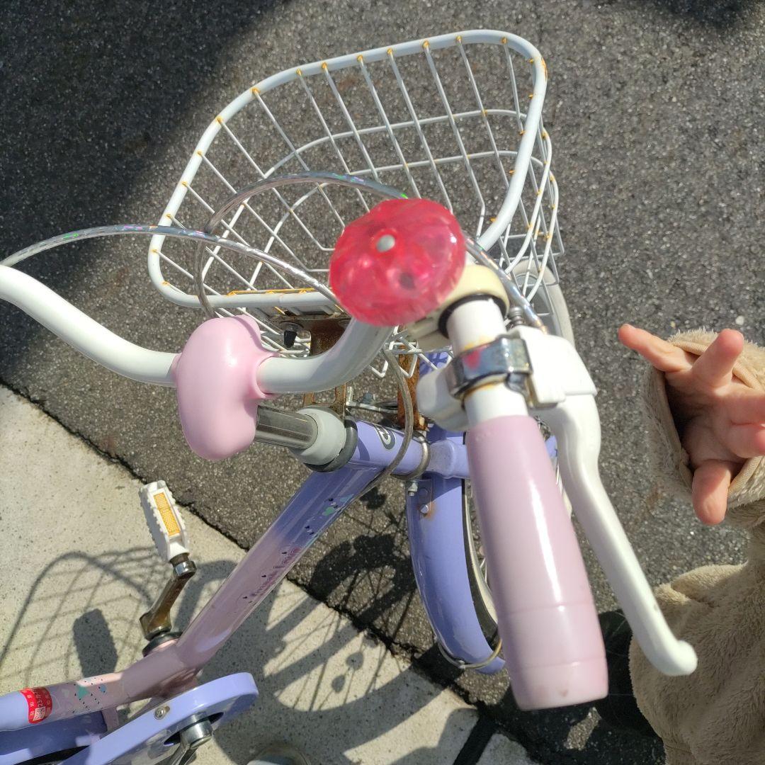 メゾピアノ 子供自転車18インチ SweetLove 女の子 前カゴ 補助輪可
