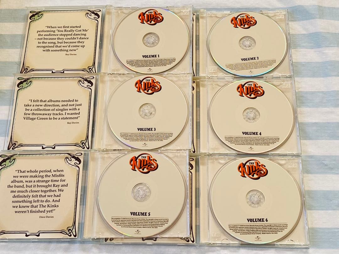 キンクス ピクチャー・ブック　CD 6枚組ボックスセット　輸入盤