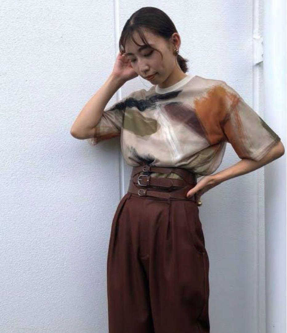 美品★AMERI LOUISE ART TEE