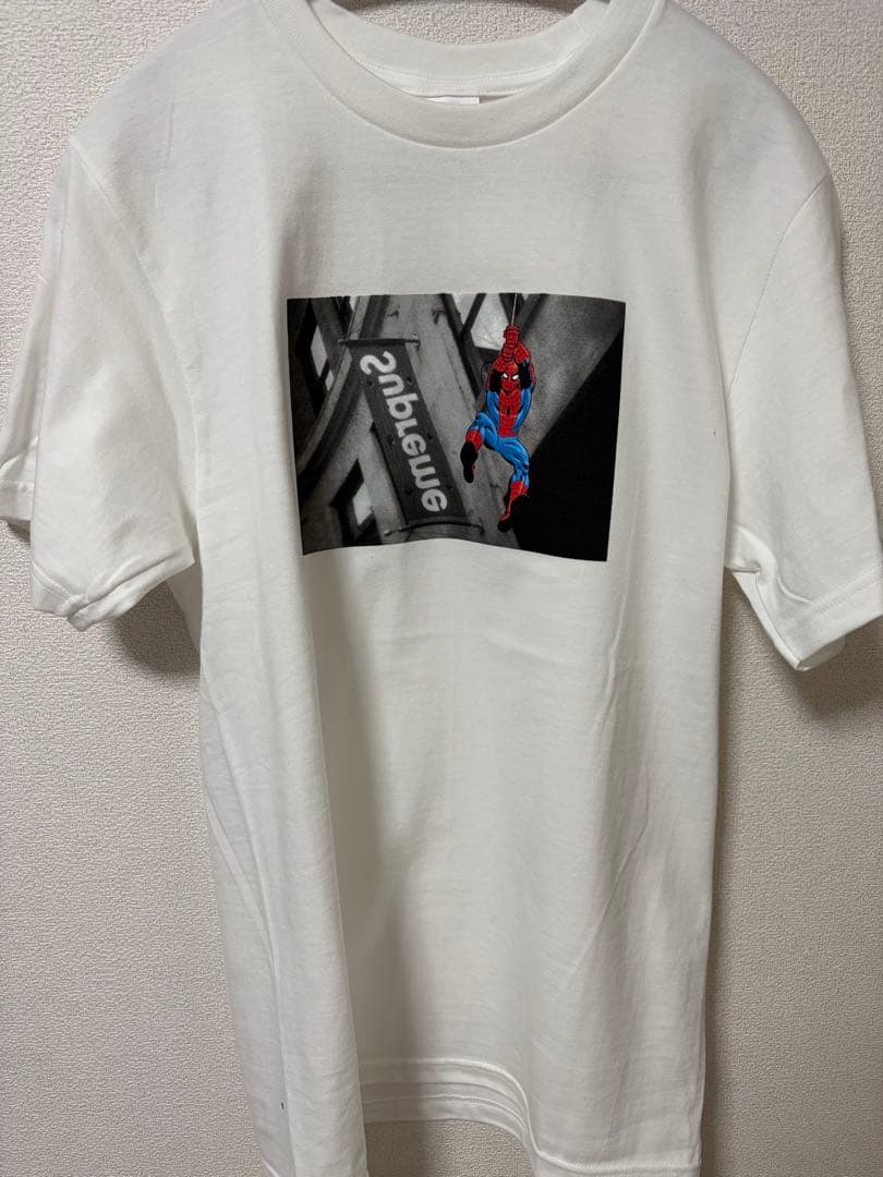 Supreme x Spider-Man Tee \"White\" Sサイズ