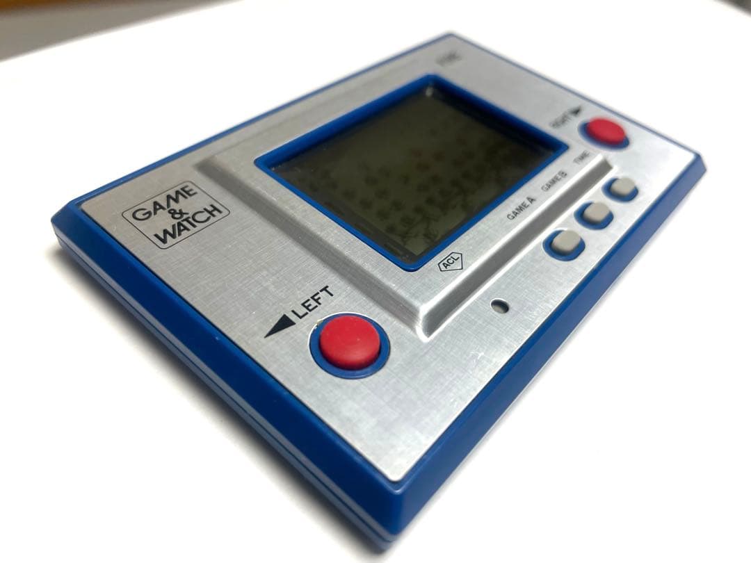 任天堂 ゲーム&ウオッチ FIRE（シルバー）　動作確認済