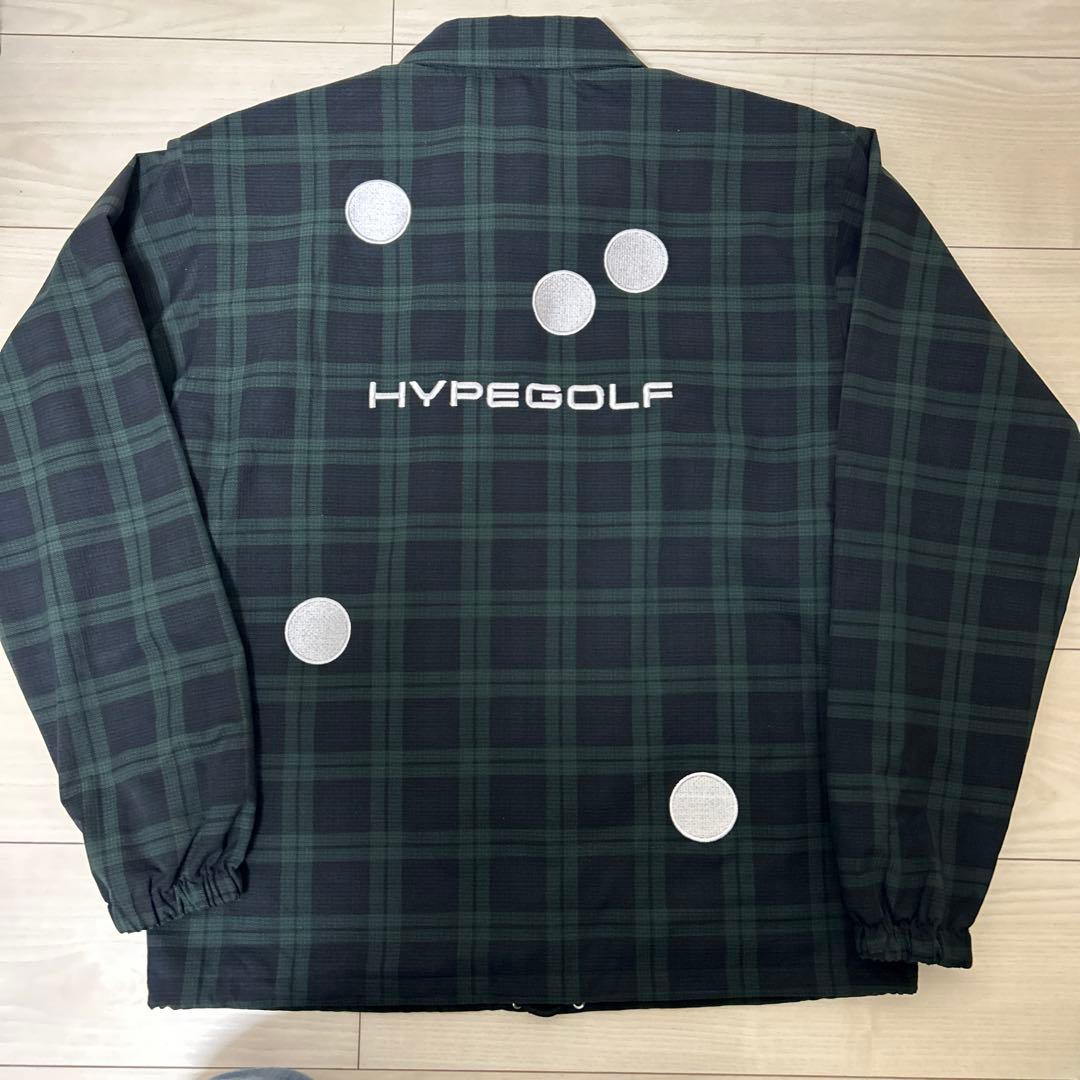 【美品】ハイプゴルフ DOT MOTIF COACH JACKET