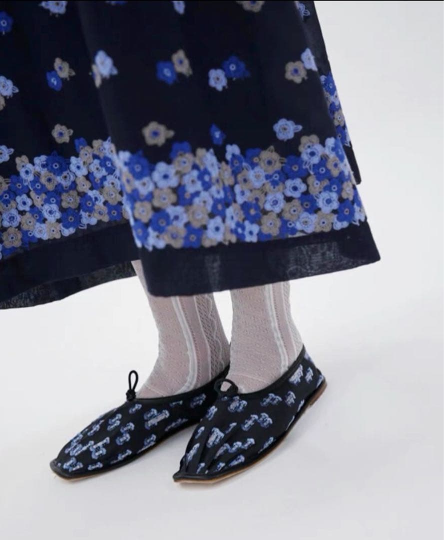 ANTIPAST 刺繍スカート