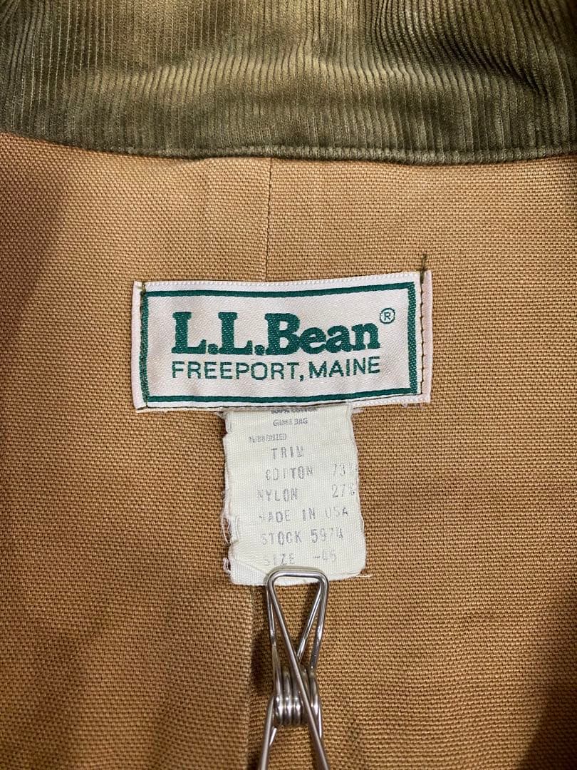 L.L.Bean ハンティングジャケット　ダック　46 USA製　70s80s