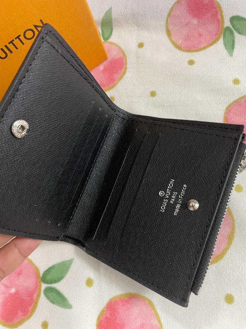 ダミエ　ポルトフォイユスマート　二つ折り財布