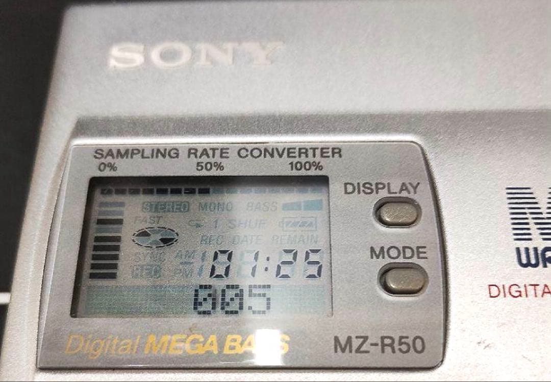 SONY ソニー MDレコーダー ウォークマン MZ-R50