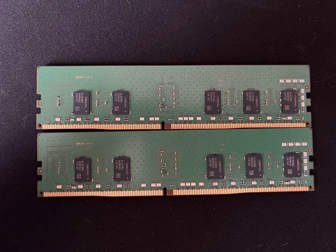 Samsung DDR4 8GB メモリ 2枚組