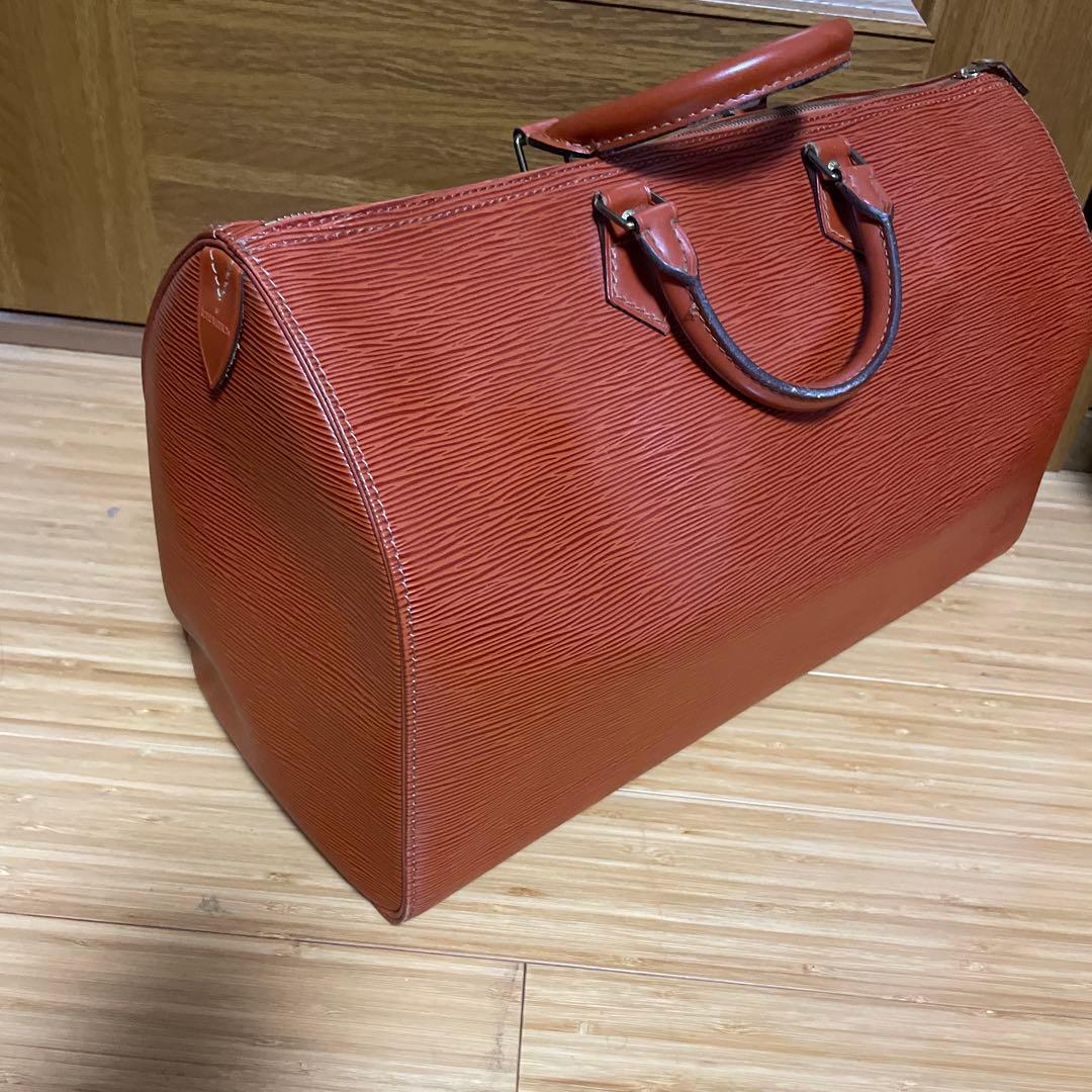 MS　美品ルイヴィトン エピ★スピーディー大★ケニアブラウン鍵有り