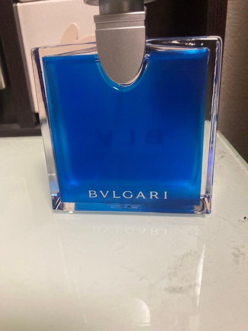 BVLGARI POUR HOMME香水　50ml 数プッシュ使用　9割残