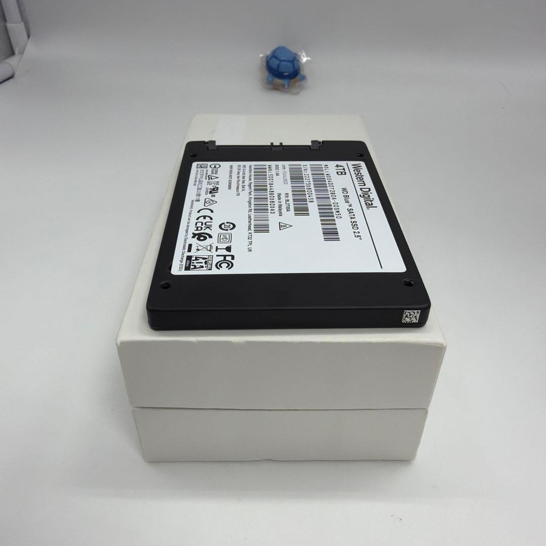 WD Blue SATA SSD 4TB 2.5インチ 正常