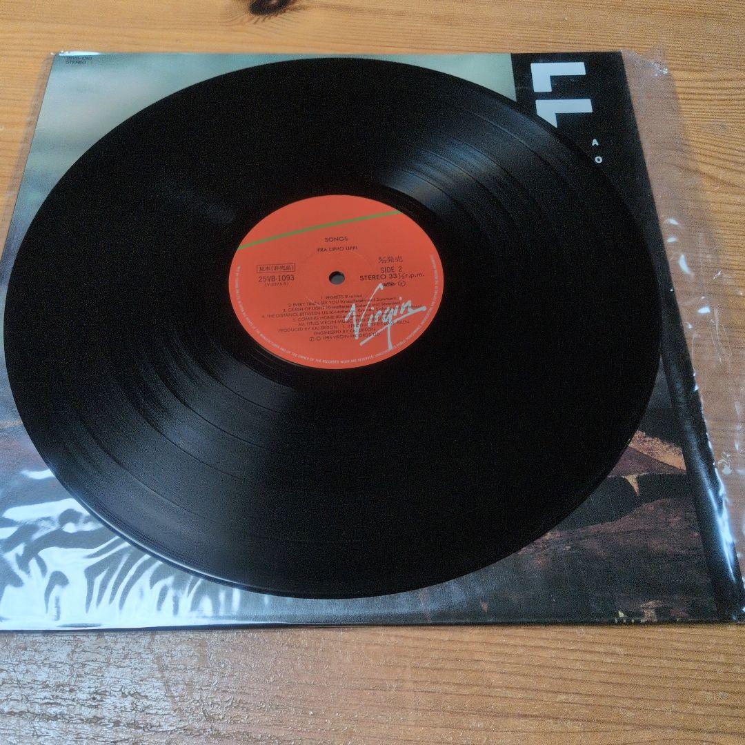 【未視聴】Fra Lippo Lippi / Songs 日本盤見本盤 LP