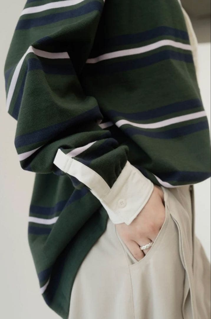 【新品未使用】Knuth Marf rugger shirt/green