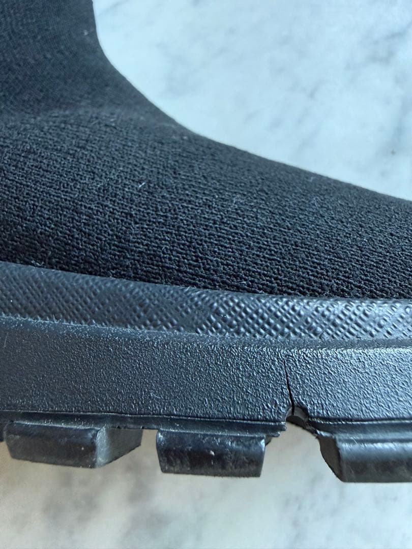 PRADA ニット ソックス スニーカー ブーツ