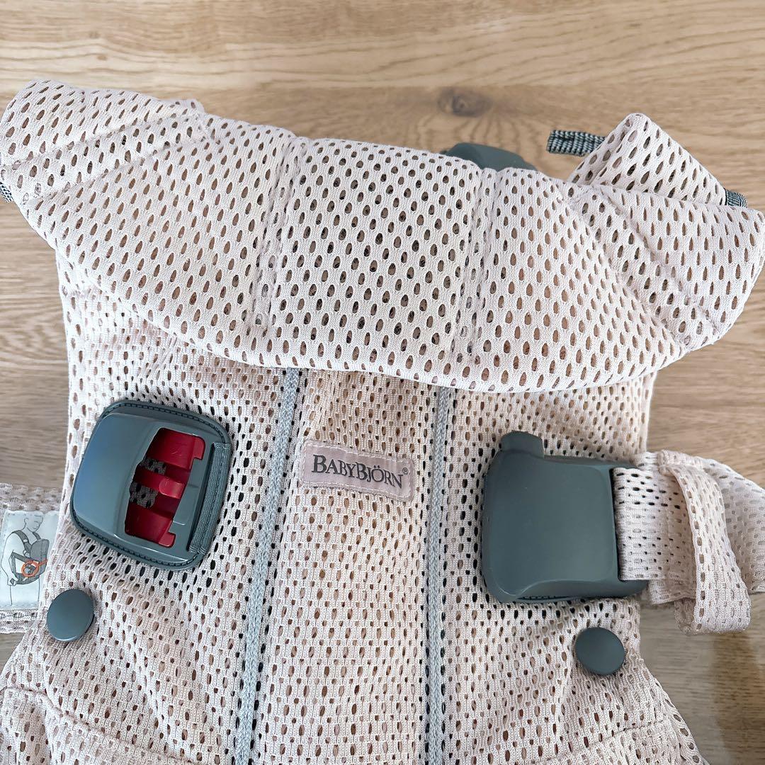 BabyBjorn ONE KAI 抱っこ紐 メッシュ パーリーピンク