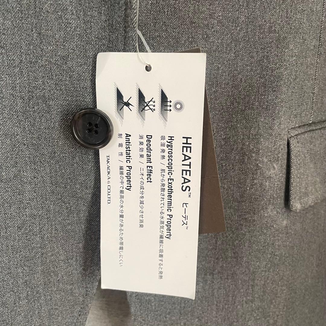 定価4.2万未使用COMME CA MEN コムサメンジャケットグレー M